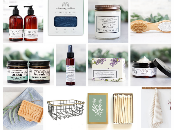 Mother's Day Self Care Gift Basket For Mom
