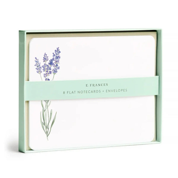 Lavender Flat Notes - Boxed Notecards, Stationery