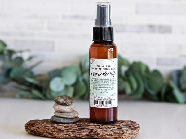 On The Go Natural Bug Spray 2oz - Essential Oil Insect Repellent
