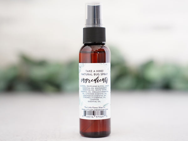 On The Go Natural Bug Spray 2oz - Essential Oil Insect Repellent