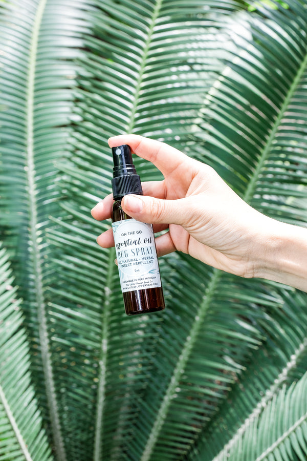Natural Bug Spray 2oz - Essential Oil Insect Repellent