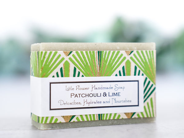 Patchouli Lime - Handmade Bar Soap