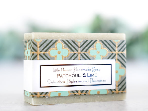 Patchouli Lime - Handmade Bar Soap