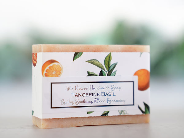 Tangerine Basil - Handmade Bar Soap