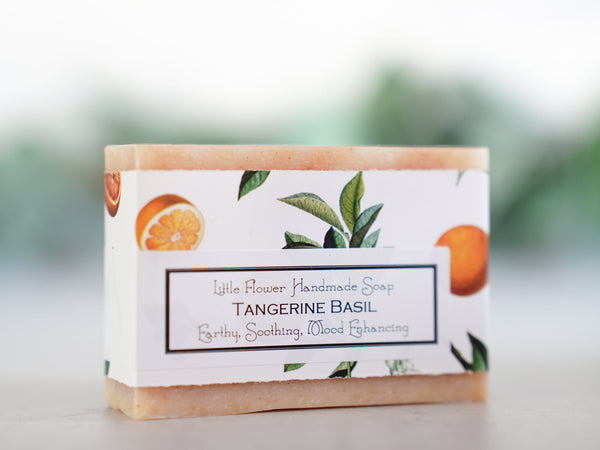 Tangerine Basil - Large Bar Soap 6oz