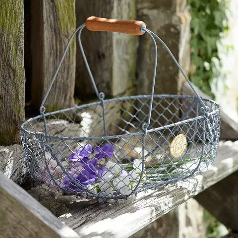 SC Large Harvest Basket - Grey