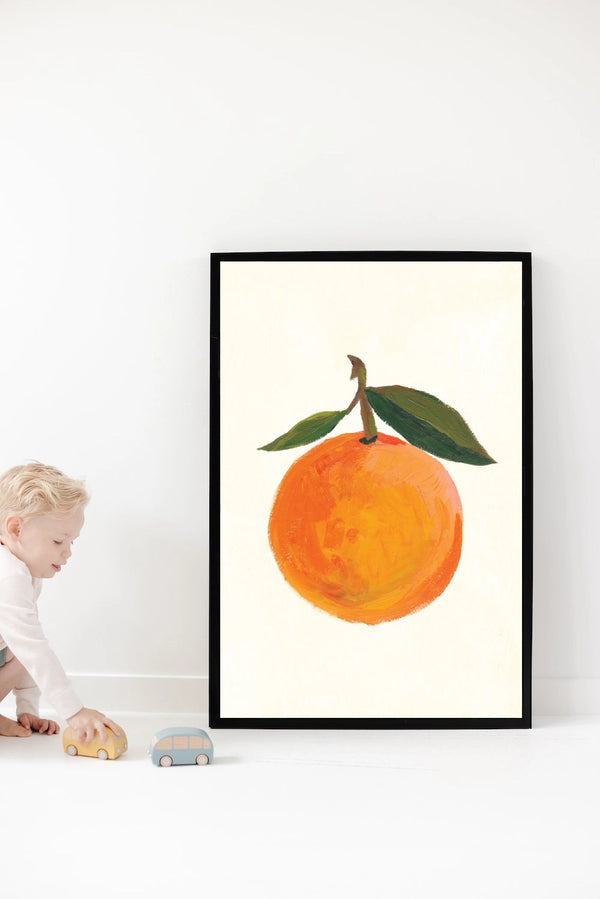 A Little Cutie Clementine Art Print