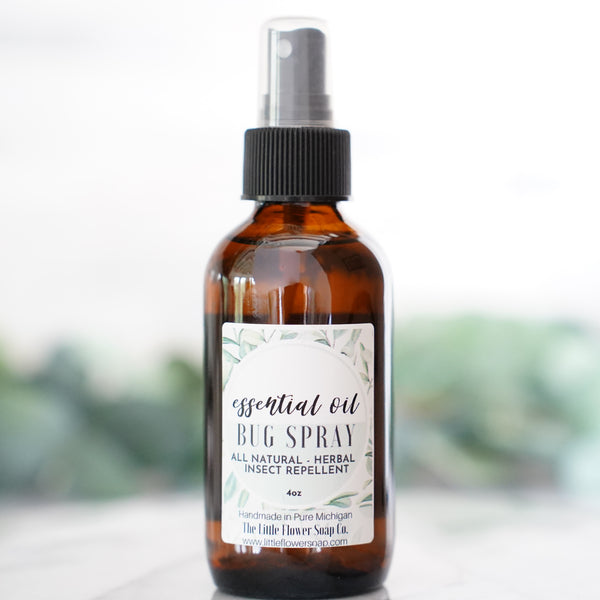 Natural Bug Spray - Essential Oil Insect Repellent