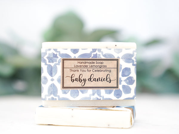 Custom Soap Favors for Bridal or Baby Shower