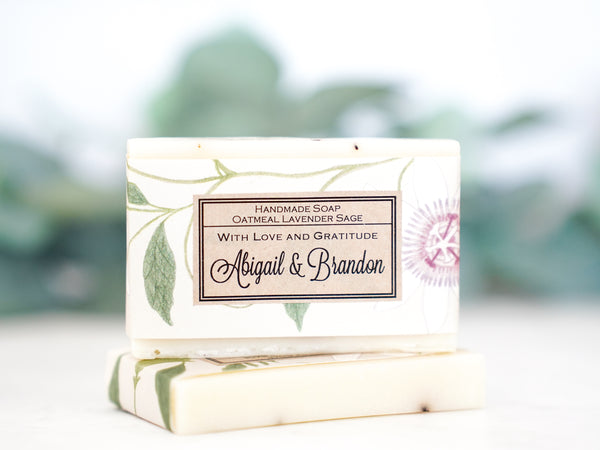 Custom Soap Favors for Bridal or Baby Shower