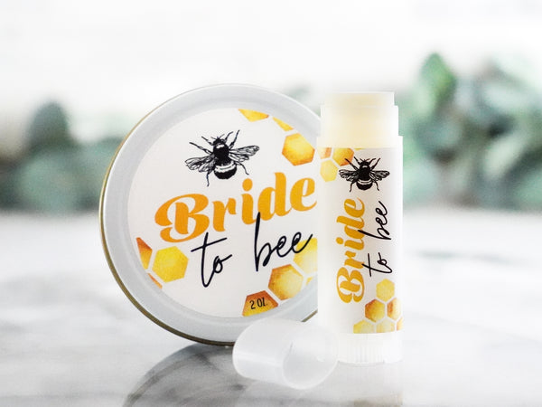 Bride to Bee Baby Shower Favors or Engagement Announcement Gifts