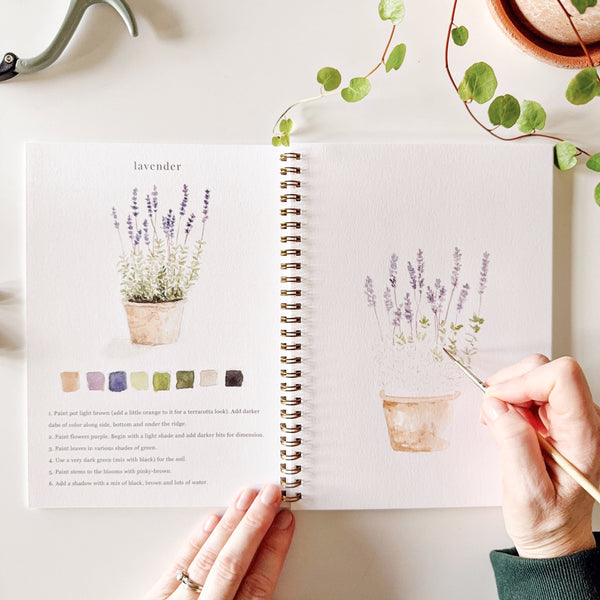 Watercolor Workbook - Garden
