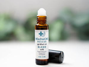 Headache Rescue - Essential Oil Blend Roll-On Aromatherapy