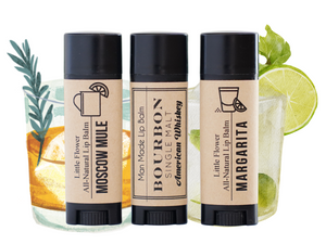 stocking stuffers for men funny bouarbon whiskey gifts margarita chapstick lip balm moscow mule 