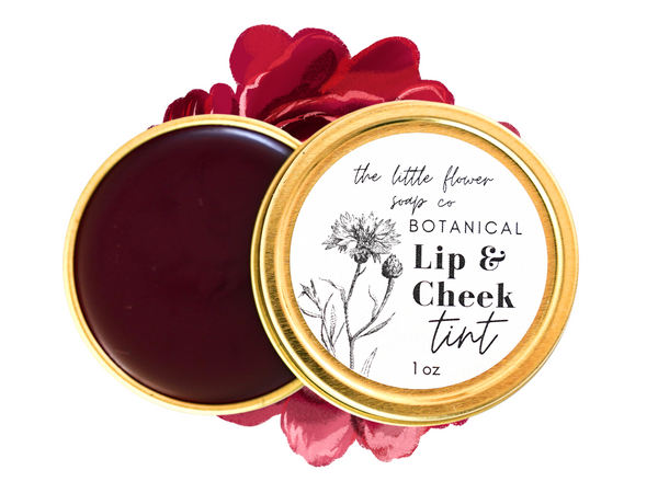 Lip and Cheek Tint - Natural blush and lip stain