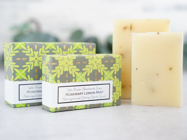 Rosemary Lemon Mint - Large Bar Soap 6oz