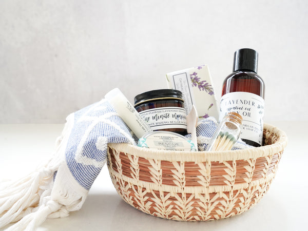 Lavender Calm Gift Basket