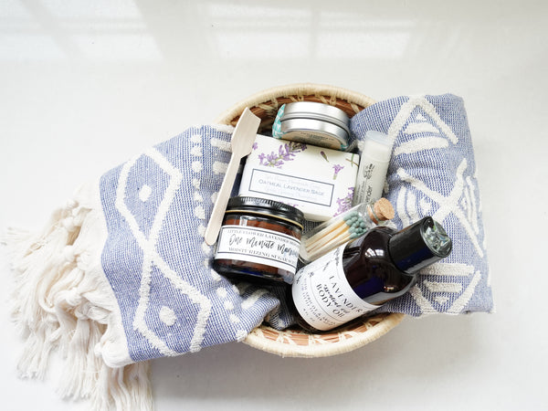 Lavender Calm Gift Basket