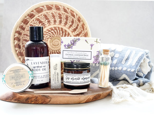 Lavender Calm Gift Basket