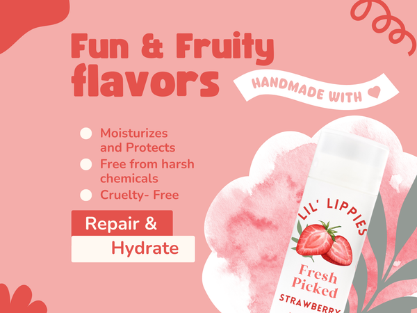 Lil Lippies Neapolitan Ice Cream - Set of 3 Lip Balms