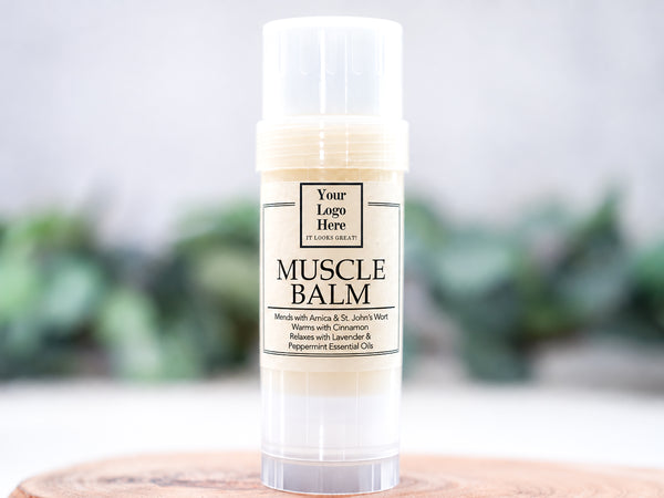 Your Logo Muscle Rescue Balm Stick - Pack of 10