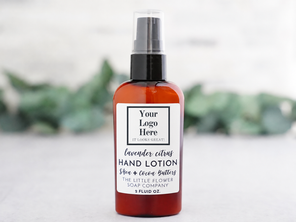 Your Logo Hand Lotion - Lavender Citrus