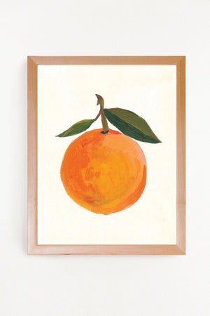 A Little Cutie Clementine Art Print - Little Flower Soap Co