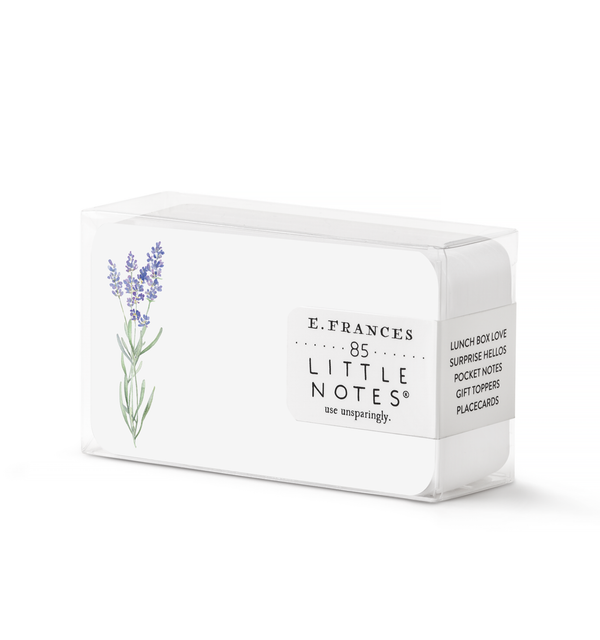 Lavender Little Notes - 85 mini notecards