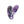 Load image into Gallery viewer, Amethyst Gua Sha Facial Massage Stone - Little Flower Soap Co
