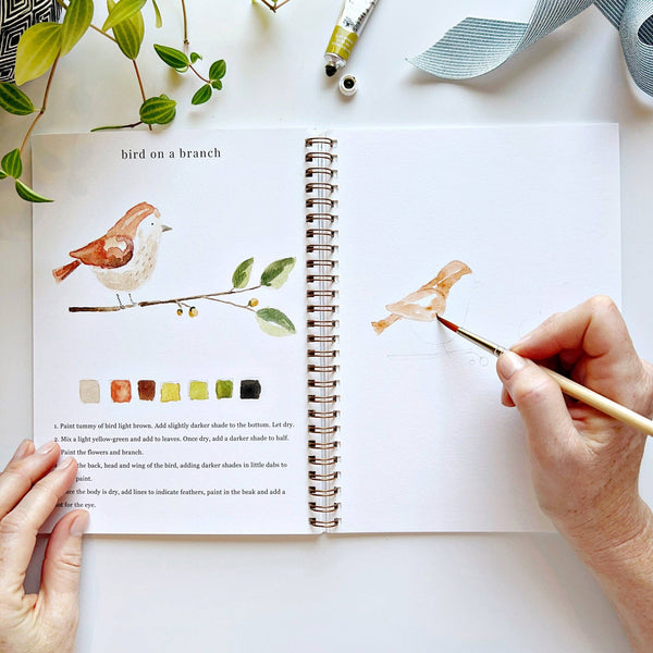 Animals Watercolor Workbook - Little Flower Soap Co
