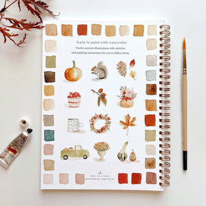 Autumn Watercolor Workbook - Little Flower Soap Co