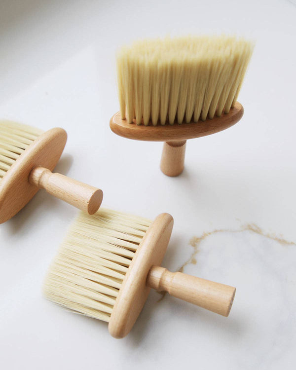 Wooden Barber and Home Cleaning Brush