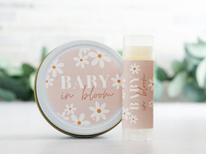 Baby in Bloom - Retro Daisy Baby Shower Favors - Little Flower Soap Co