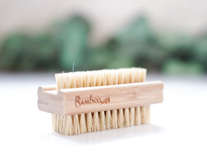 Bamboo Nail Brush - Little Flower Soap Co