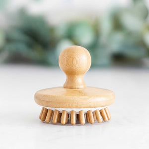 Bamboo Scalp Massager - Little Flower Soap Cobamboobathroom accessoriesbathroom decorSpa Accessories