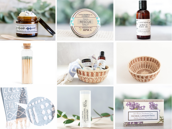 Lavender Calm Gift Basket
