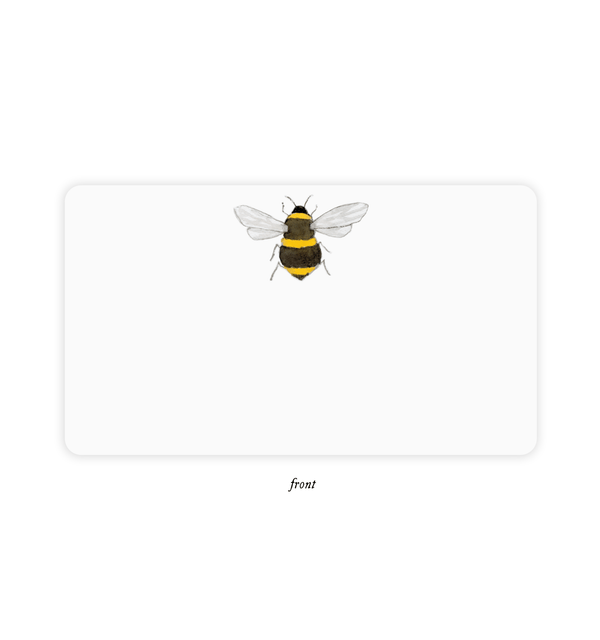 Bee Little Notes - Boxed Set of 85 Mini Note Cards - Little Flower Soap Co