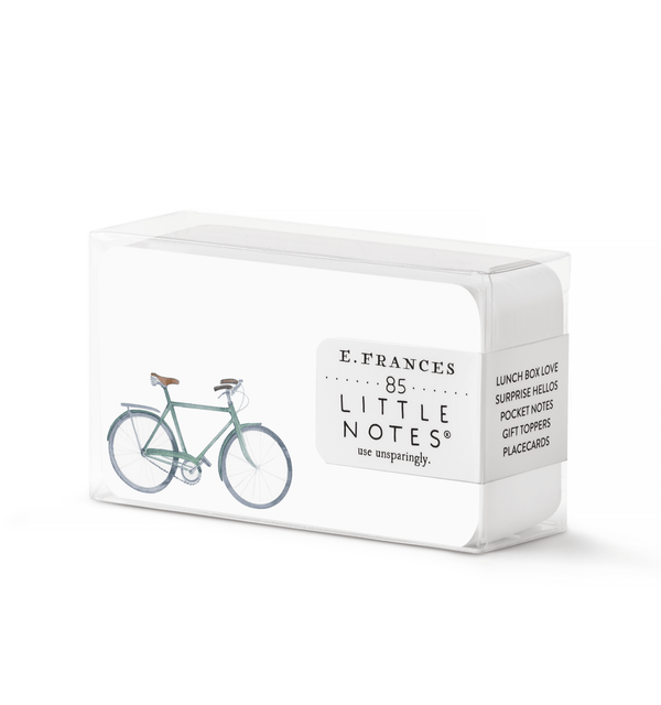 Bicycle Little Notes - 85 pack Notecards - Little Flower Soap Co