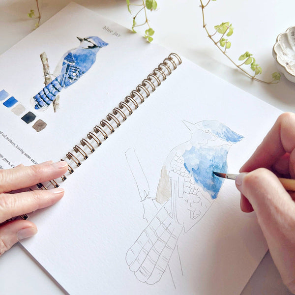 Birds Watercolor Workbook - Little Flower Soap Co