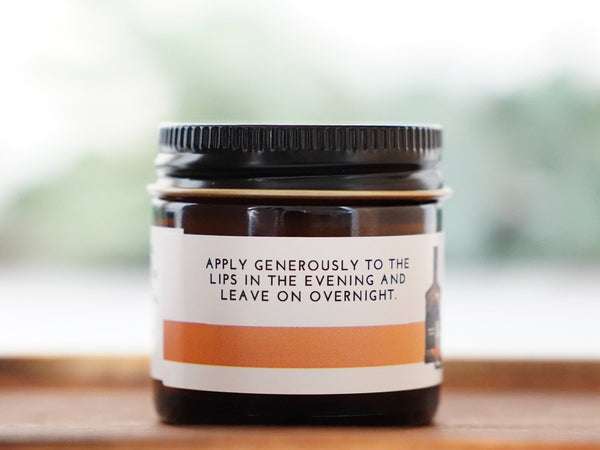 Bourbon Overnight Lip Rescue Mask - Little Flower Soap Co