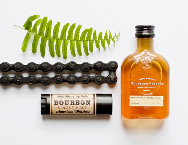 Bourbon Whiskey Lover Lip Balm - Stocking Stuffers for men - Little Flower Soap Co