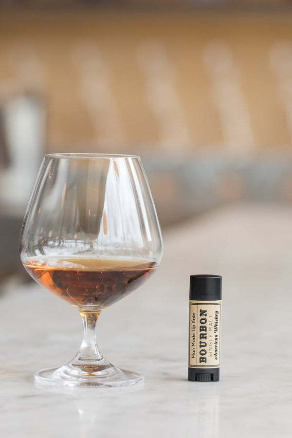 Bourbon Whiskey Lover Lip Balm - Stocking Stuffers for men - Little Flower Soap Co
