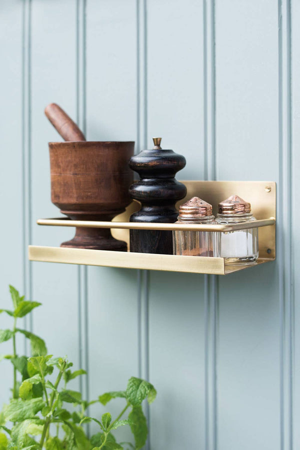 Brass Shelf - Little Flower Soap Co
