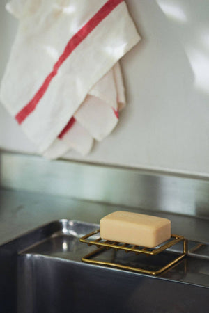 Brass Soap Stand - Little Flower Soap Co