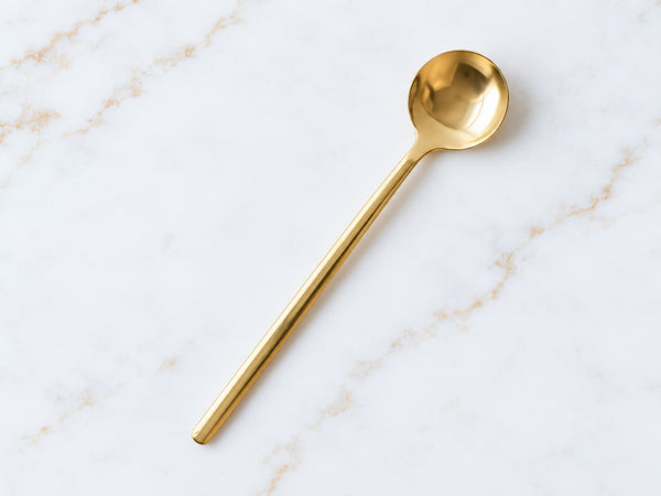 Gold-Plated Stainless Steel Stirring Spoon
