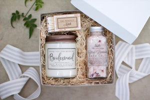 Bridal Party Gifts - Thank You or Will You Be my Bridesmaid Ask - Little Flower Soap Co