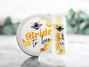 Bride to Bee Baby Shower Favors or Engagement Announcement Gifts - Little Flower Soap Co