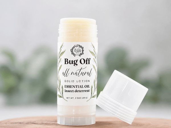 Bug Off Essential Oil Solid Lotion Twist Tube - Little Flower Soap Cobug repellentDEET-freeessential oilsBody Care