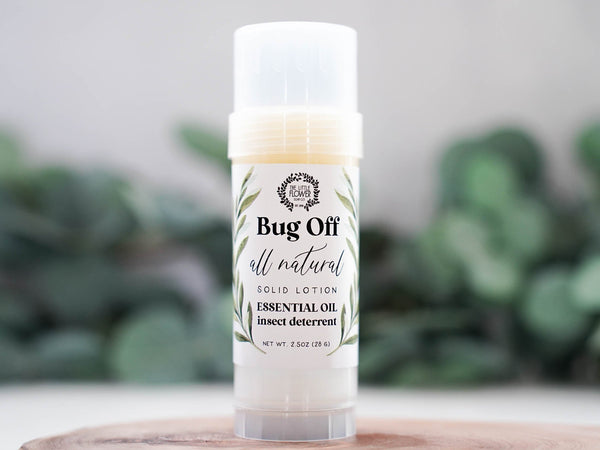 Bug Off Essential Oil Solid Lotion Twist Tube - Little Flower Soap Cobug repellentDEET-freeessential oilsBody Care