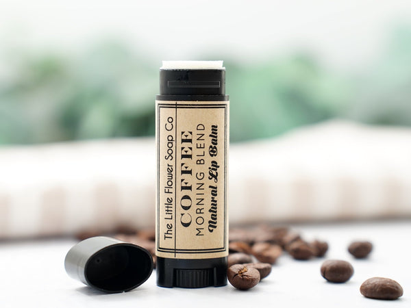 Coffee Lover Lip Balm - Stocking Stuffer - Little Flower Soap Co